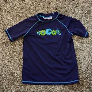 Girls swim shirt